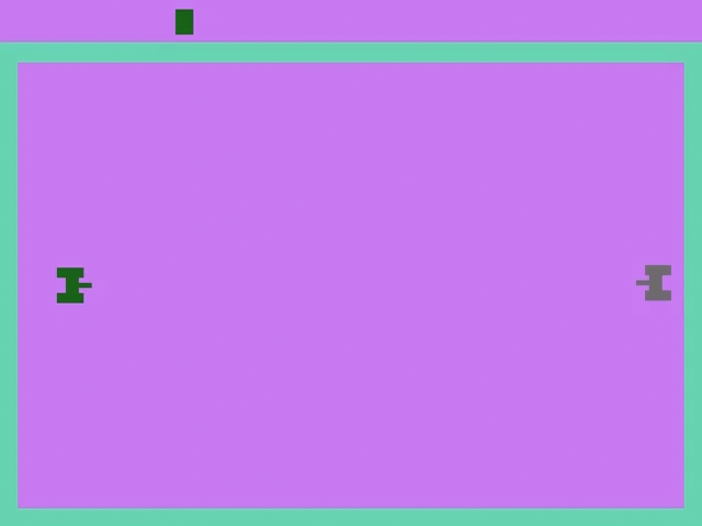 Combat title screen for Atari 2600